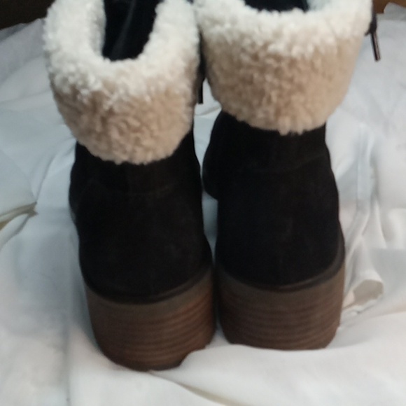 Lucky brand black boots zipper size 10.5 - Picture 4 of 9